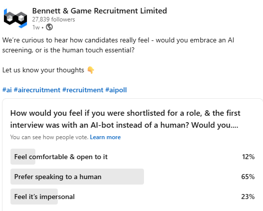AI call screening